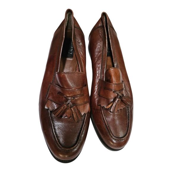 Regency Collection Angelo Rossi Brown Leather Tassel Kiltie Loafers Men’s 10.5 M main image 7